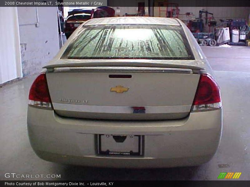 Silverstone Metallic / Gray 2008 Chevrolet Impala LT