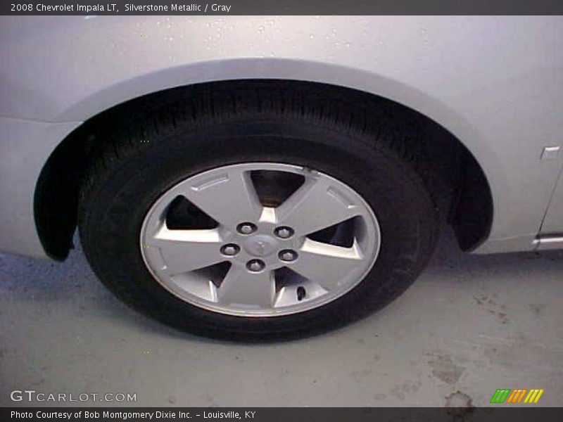 Silverstone Metallic / Gray 2008 Chevrolet Impala LT