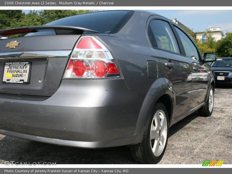 Medium Gray Metallic / Charcoal 2008 Chevrolet Aveo LS Sedan