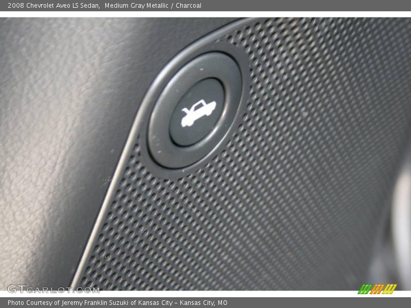 Medium Gray Metallic / Charcoal 2008 Chevrolet Aveo LS Sedan