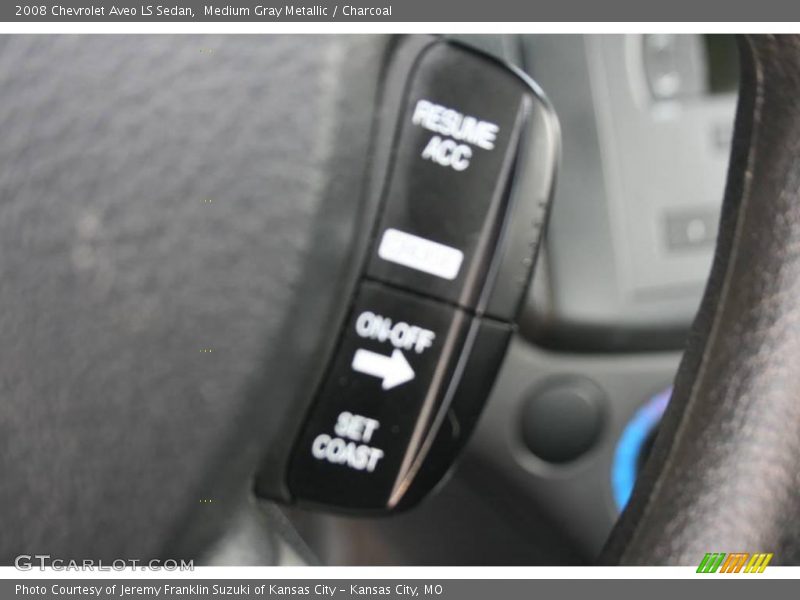Medium Gray Metallic / Charcoal 2008 Chevrolet Aveo LS Sedan