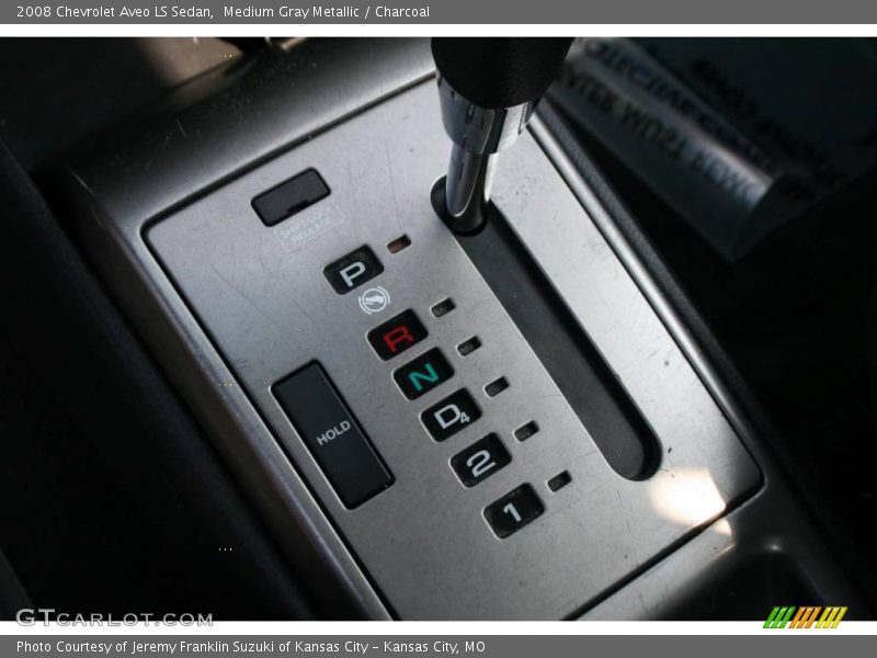 Medium Gray Metallic / Charcoal 2008 Chevrolet Aveo LS Sedan