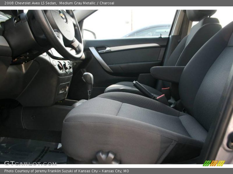 Medium Gray Metallic / Charcoal 2008 Chevrolet Aveo LS Sedan