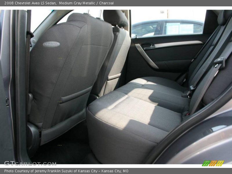 Medium Gray Metallic / Charcoal 2008 Chevrolet Aveo LS Sedan