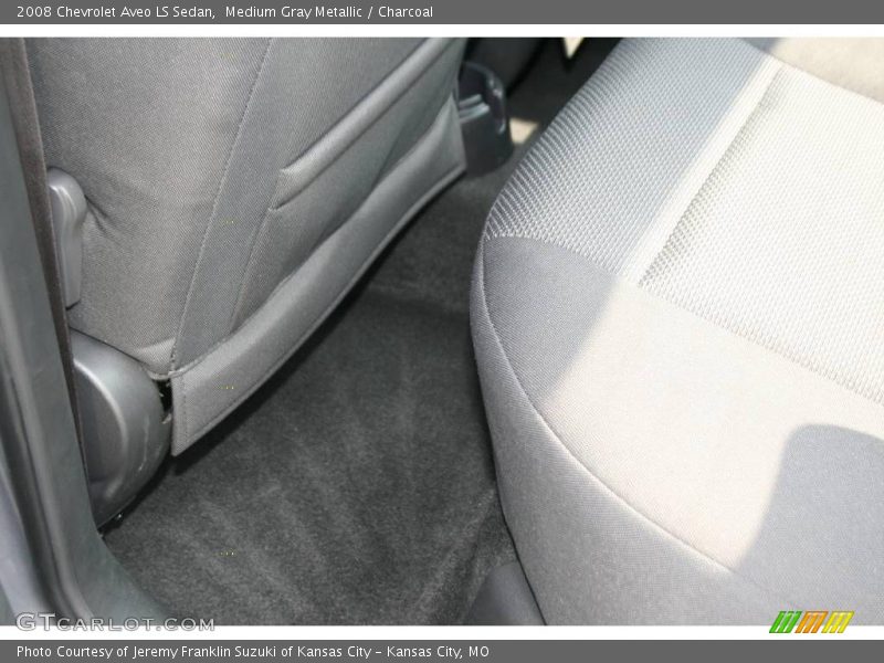 Medium Gray Metallic / Charcoal 2008 Chevrolet Aveo LS Sedan