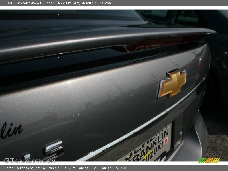 Medium Gray Metallic / Charcoal 2008 Chevrolet Aveo LS Sedan