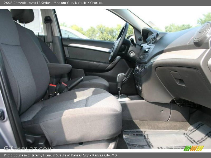 Medium Gray Metallic / Charcoal 2008 Chevrolet Aveo LS Sedan
