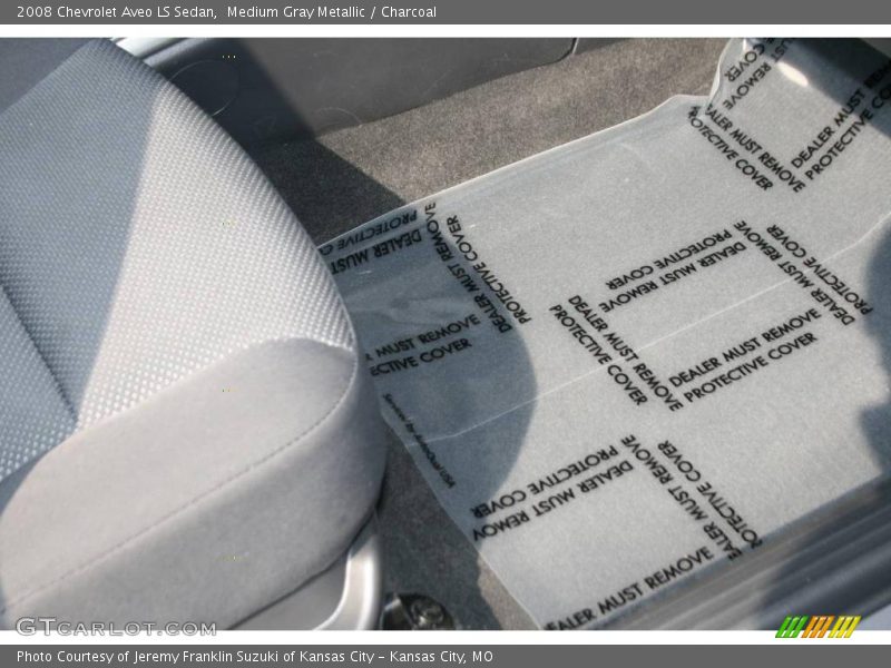 Medium Gray Metallic / Charcoal 2008 Chevrolet Aveo LS Sedan