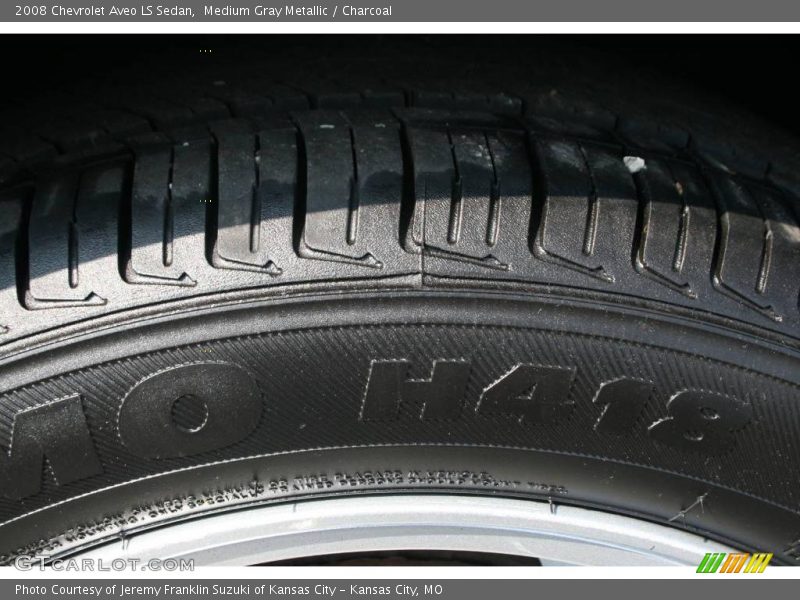 Medium Gray Metallic / Charcoal 2008 Chevrolet Aveo LS Sedan
