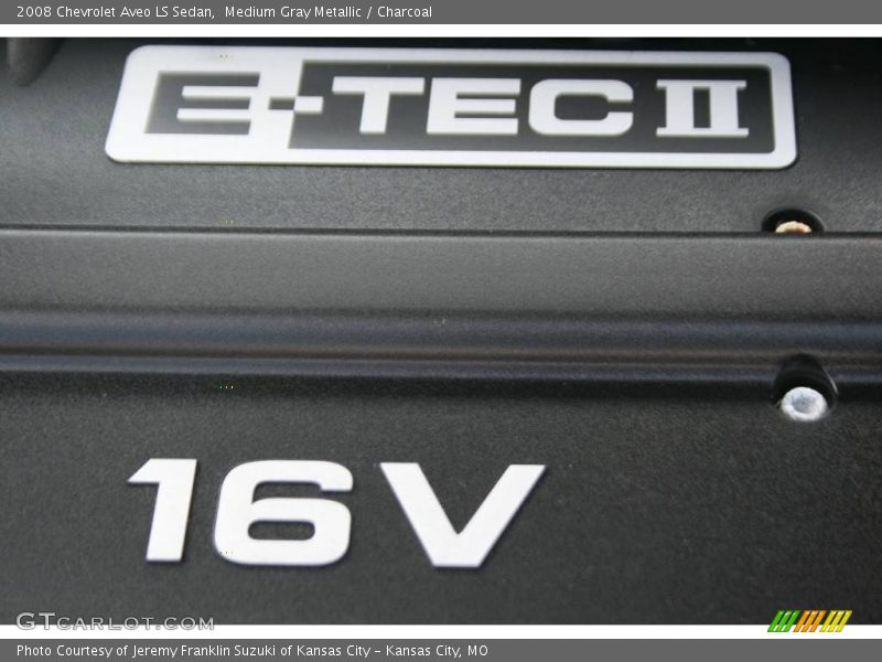 Medium Gray Metallic / Charcoal 2008 Chevrolet Aveo LS Sedan