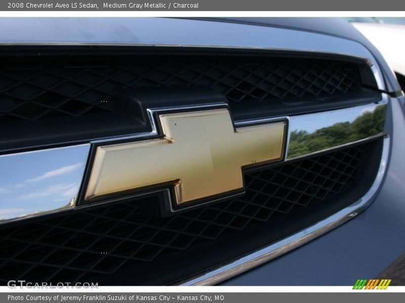 Medium Gray Metallic / Charcoal 2008 Chevrolet Aveo LS Sedan