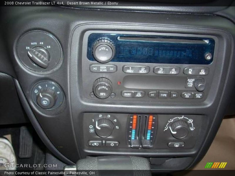 Desert Brown Metallic / Ebony 2008 Chevrolet TrailBlazer LT 4x4