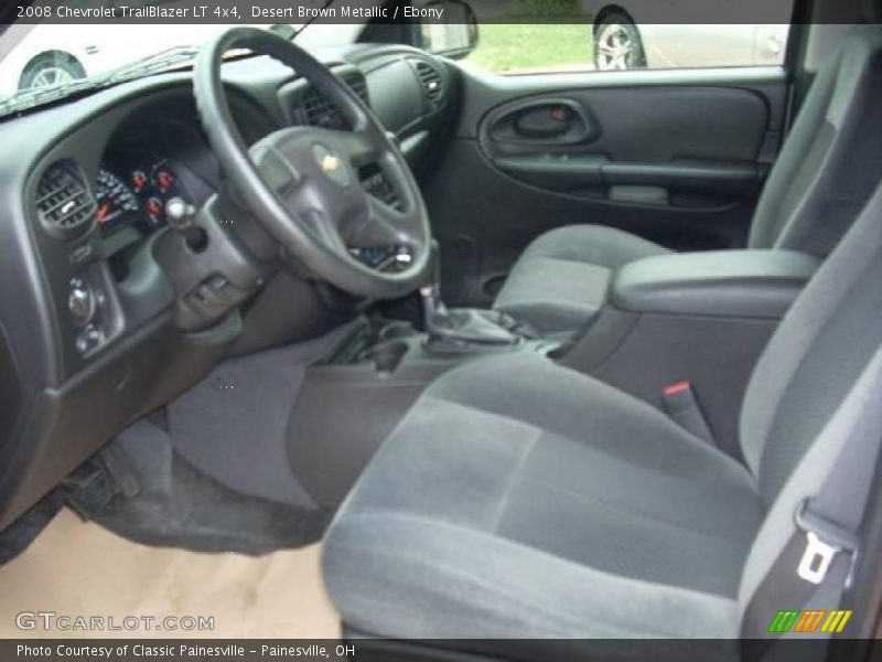 Desert Brown Metallic / Ebony 2008 Chevrolet TrailBlazer LT 4x4