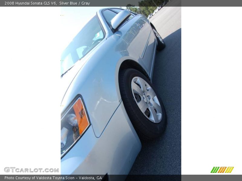 Silver Blue / Gray 2008 Hyundai Sonata GLS V6