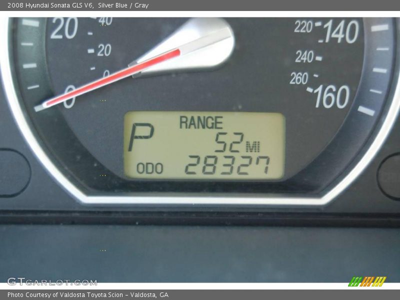Silver Blue / Gray 2008 Hyundai Sonata GLS V6