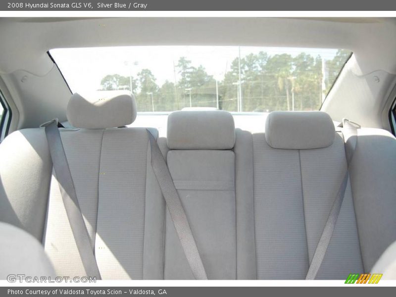 Silver Blue / Gray 2008 Hyundai Sonata GLS V6