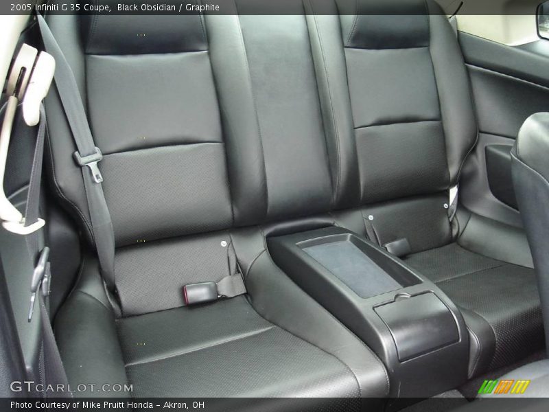 Black Obsidian / Graphite 2005 Infiniti G 35 Coupe
