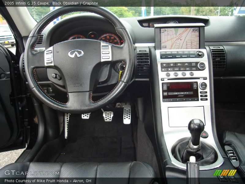 Black Obsidian / Graphite 2005 Infiniti G 35 Coupe