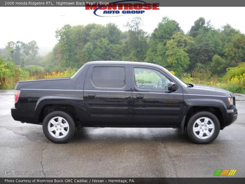 Nighthawk Black Pearl / Beige 2006 Honda Ridgeline RTL
