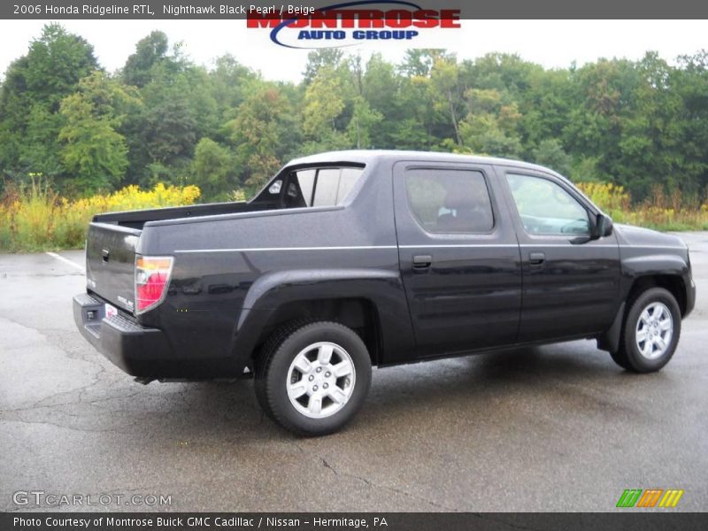 Nighthawk Black Pearl / Beige 2006 Honda Ridgeline RTL