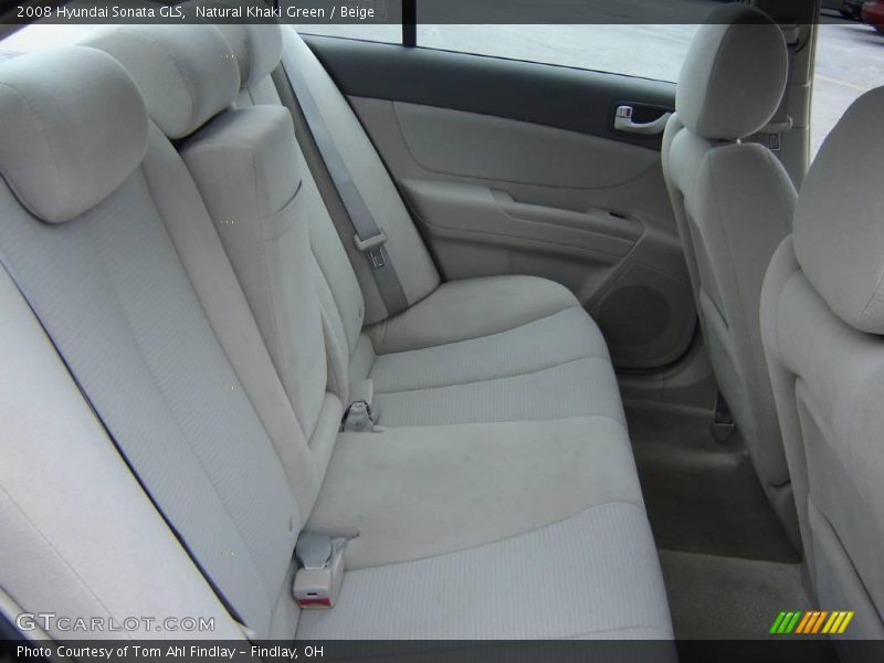 Natural Khaki Green / Beige 2008 Hyundai Sonata GLS