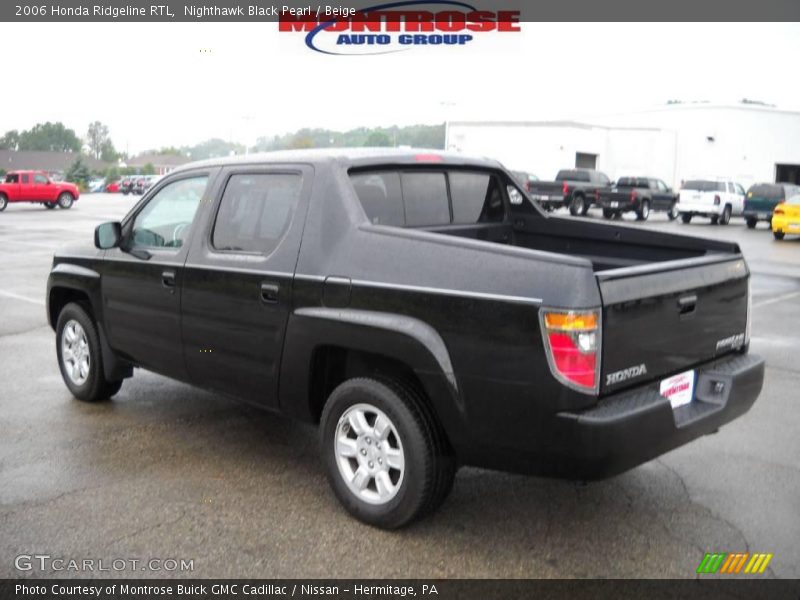 Nighthawk Black Pearl / Beige 2006 Honda Ridgeline RTL