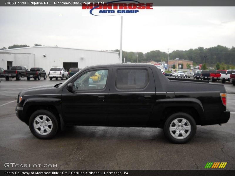 Nighthawk Black Pearl / Beige 2006 Honda Ridgeline RTL
