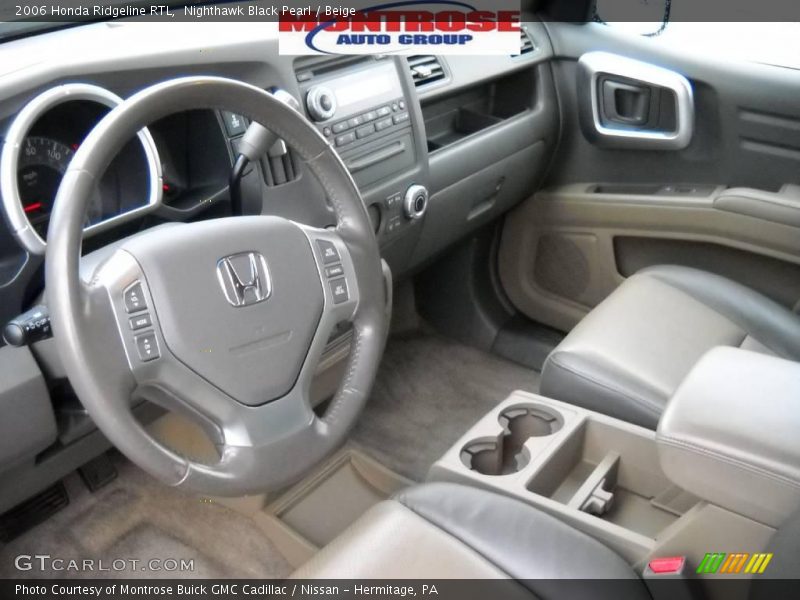 Nighthawk Black Pearl / Beige 2006 Honda Ridgeline RTL