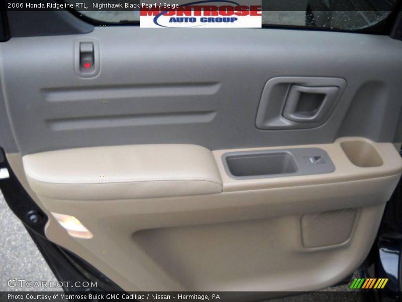 Nighthawk Black Pearl / Beige 2006 Honda Ridgeline RTL
