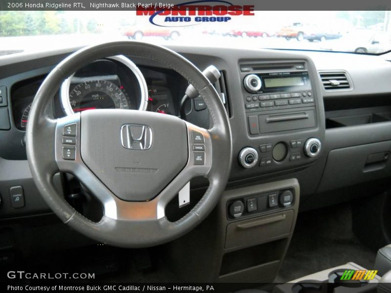 Nighthawk Black Pearl / Beige 2006 Honda Ridgeline RTL