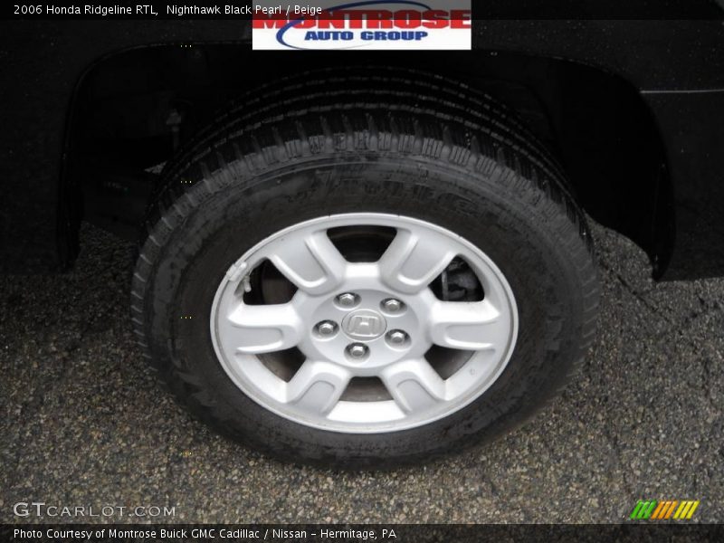 Nighthawk Black Pearl / Beige 2006 Honda Ridgeline RTL