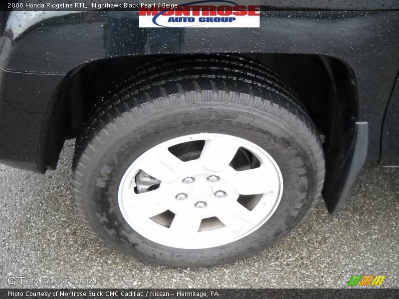 Nighthawk Black Pearl / Beige 2006 Honda Ridgeline RTL
