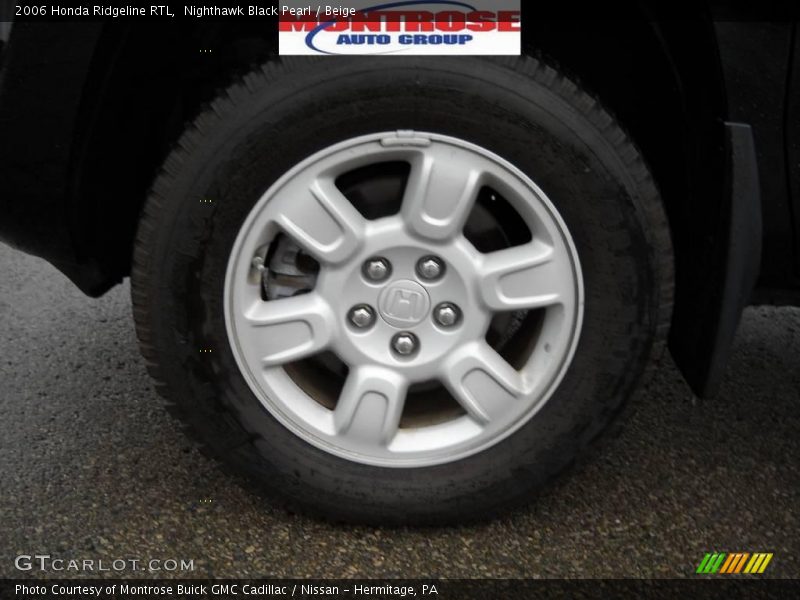 Nighthawk Black Pearl / Beige 2006 Honda Ridgeline RTL