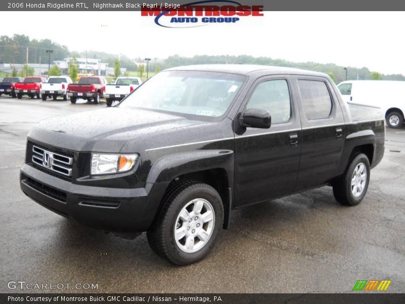 Nighthawk Black Pearl / Beige 2006 Honda Ridgeline RTL