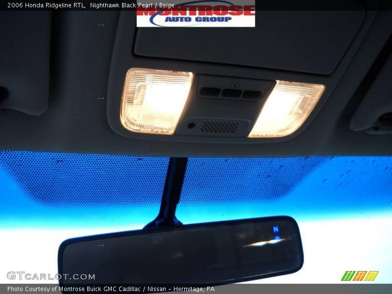 Nighthawk Black Pearl / Beige 2006 Honda Ridgeline RTL