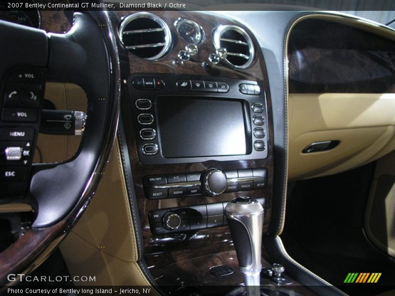 Diamond Black / Ochre 2007 Bentley Continental GT Mulliner