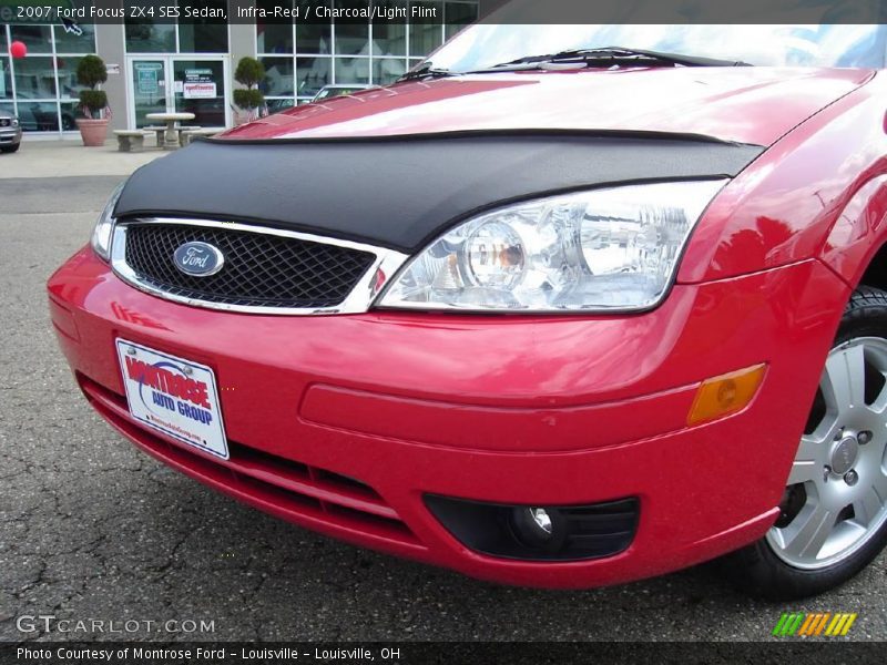 Infra-Red / Charcoal/Light Flint 2007 Ford Focus ZX4 SES Sedan