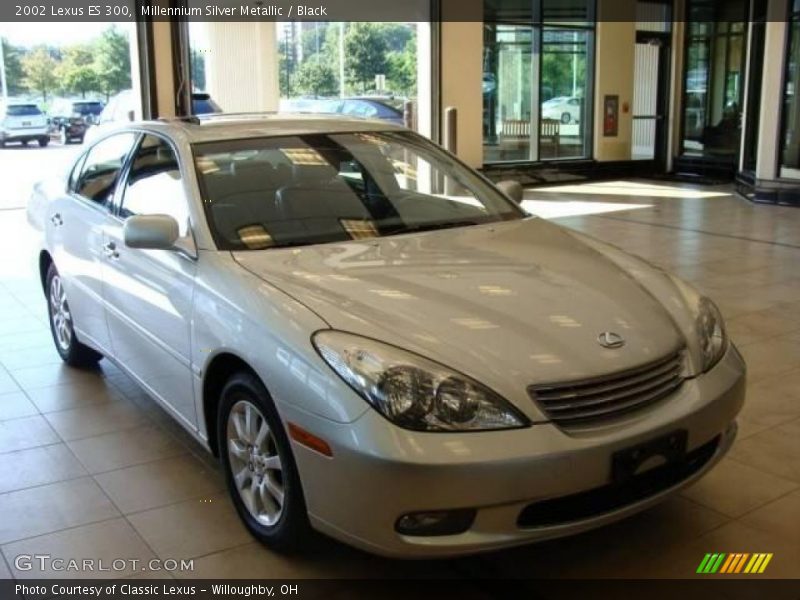 Millennium Silver Metallic / Black 2002 Lexus ES 300