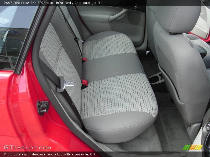 Infra-Red / Charcoal/Light Flint 2007 Ford Focus ZX4 SES Sedan