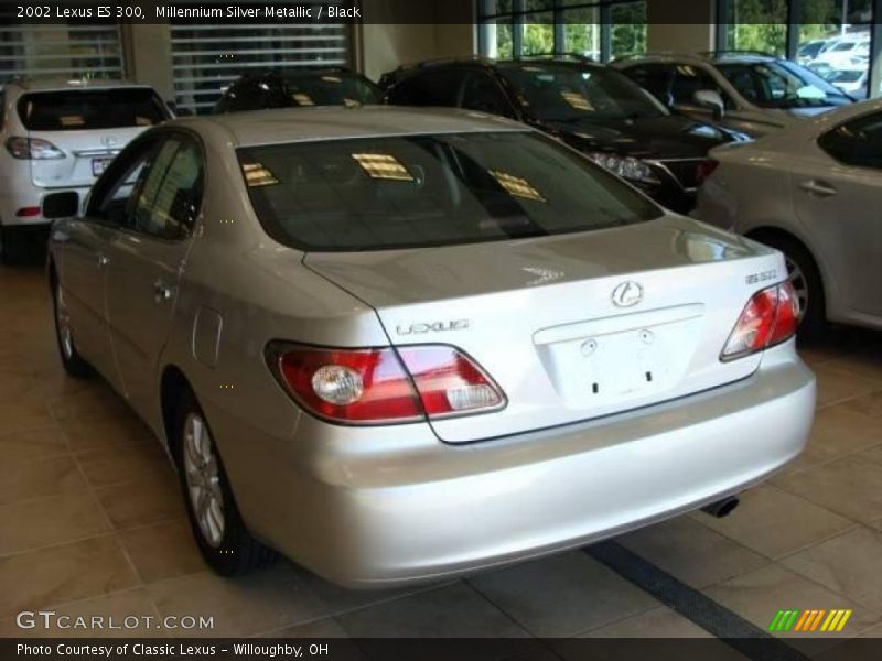 Millennium Silver Metallic / Black 2002 Lexus ES 300