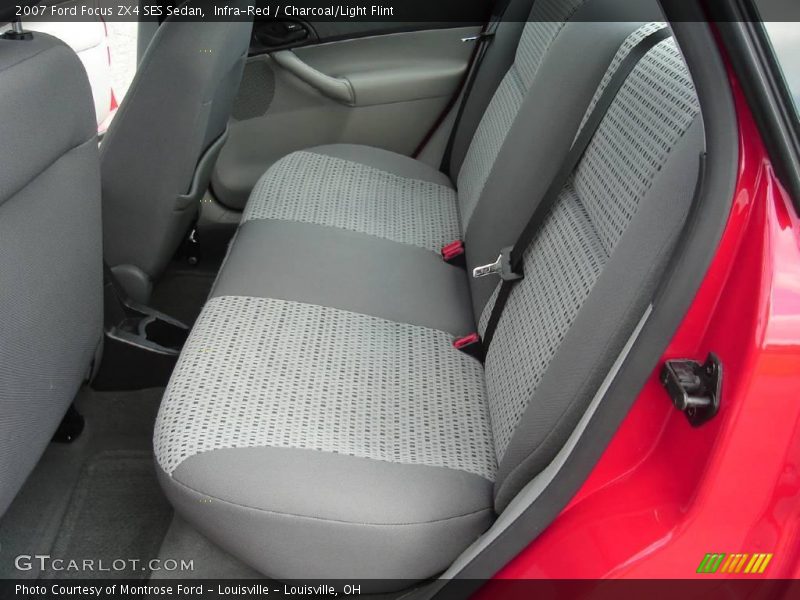 Infra-Red / Charcoal/Light Flint 2007 Ford Focus ZX4 SES Sedan