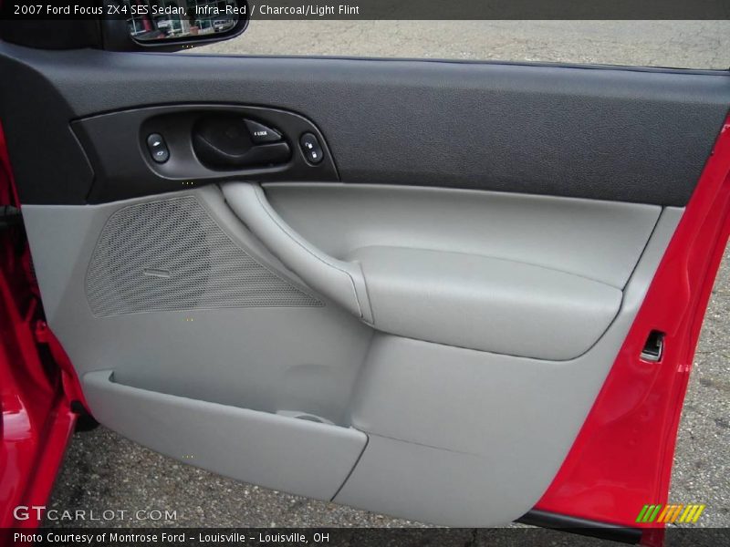 Infra-Red / Charcoal/Light Flint 2007 Ford Focus ZX4 SES Sedan