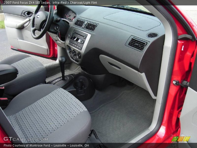 Infra-Red / Charcoal/Light Flint 2007 Ford Focus ZX4 SES Sedan