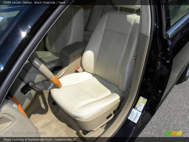 Black Clearcoat / Sand 2006 Lincoln Zephyr
