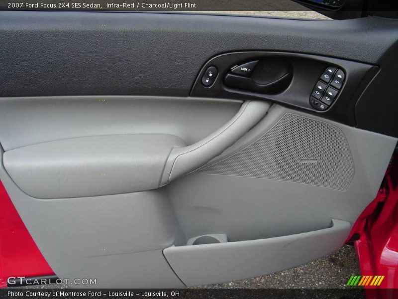 Infra-Red / Charcoal/Light Flint 2007 Ford Focus ZX4 SES Sedan