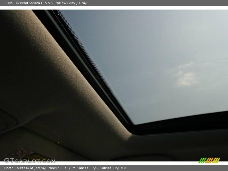 Willow Gray / Gray 2009 Hyundai Sonata GLS V6