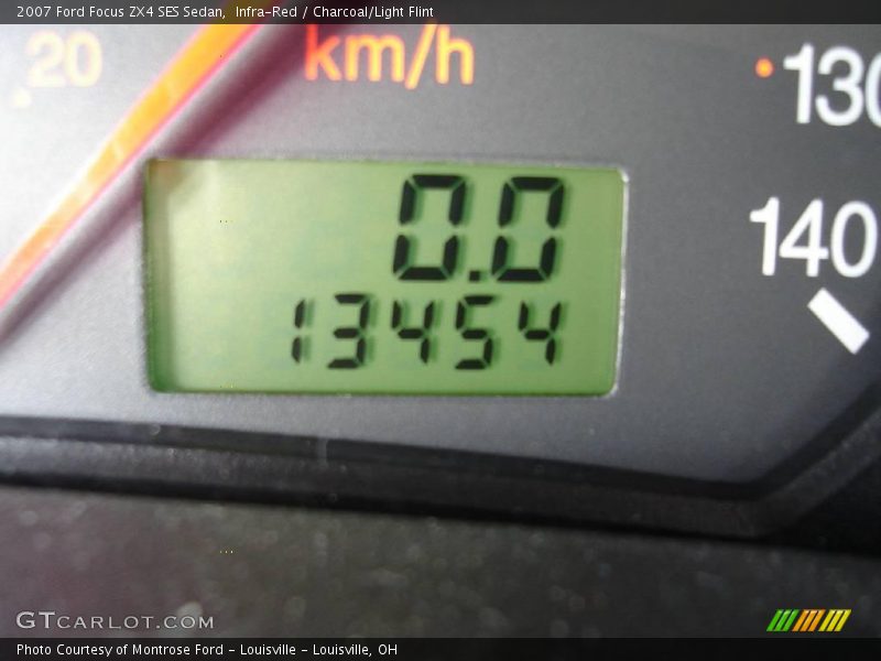 Infra-Red / Charcoal/Light Flint 2007 Ford Focus ZX4 SES Sedan