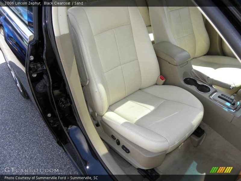 Black Clearcoat / Sand 2006 Lincoln Zephyr