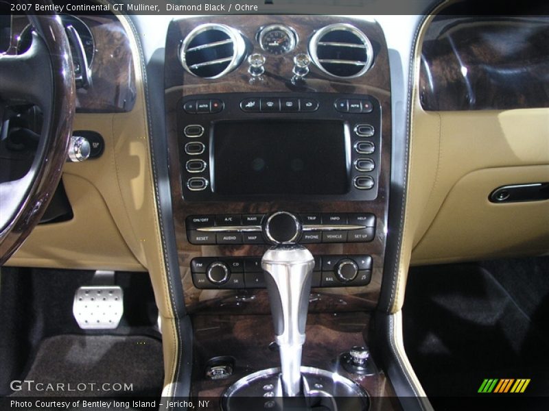 Diamond Black / Ochre 2007 Bentley Continental GT Mulliner