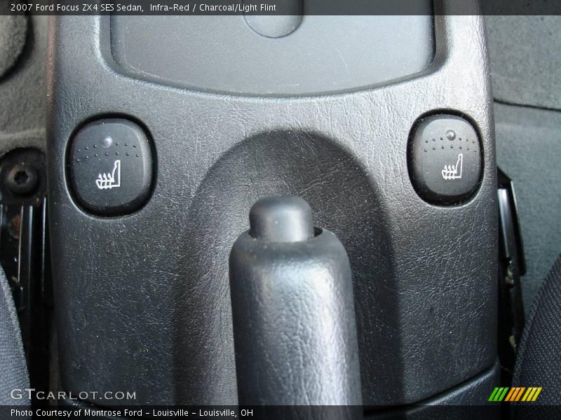 Infra-Red / Charcoal/Light Flint 2007 Ford Focus ZX4 SES Sedan
